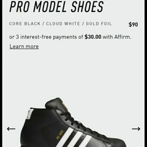 Size 12 pro model Adidas